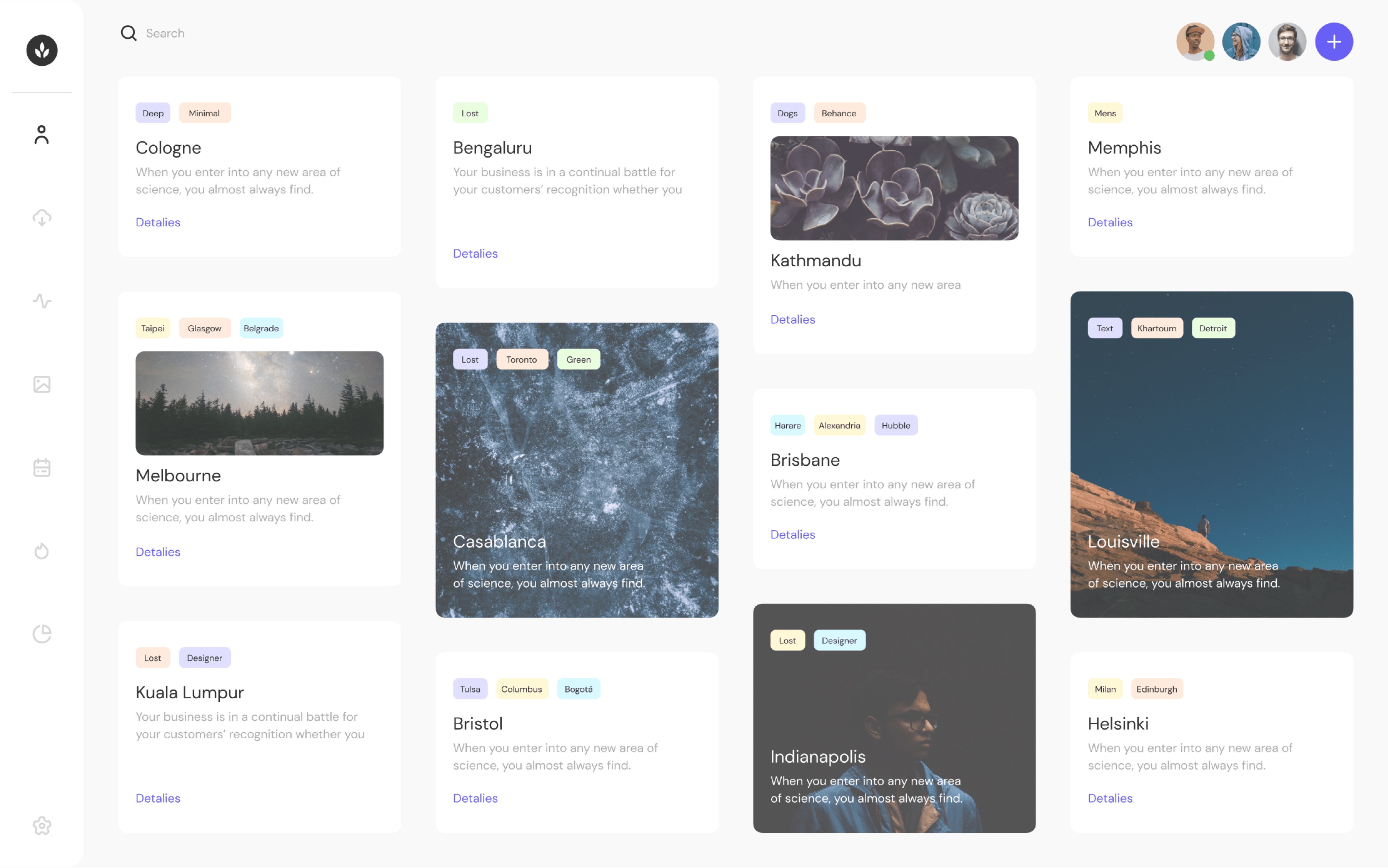 Open Source Dashboards UI Kit