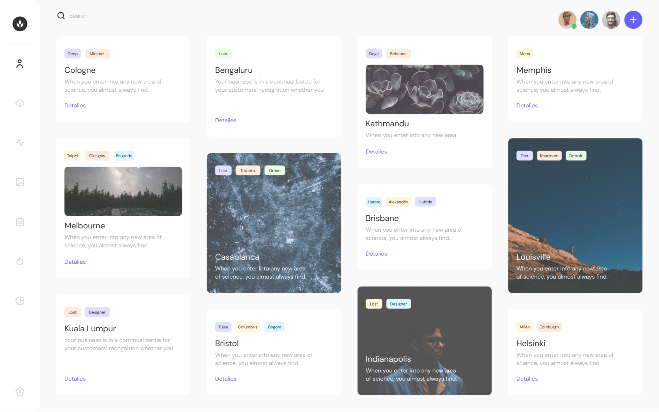 preview dashboard