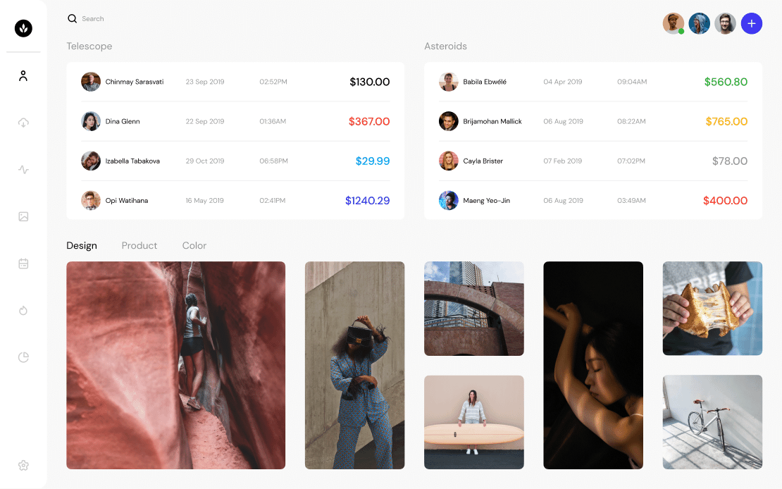 preview dashboard