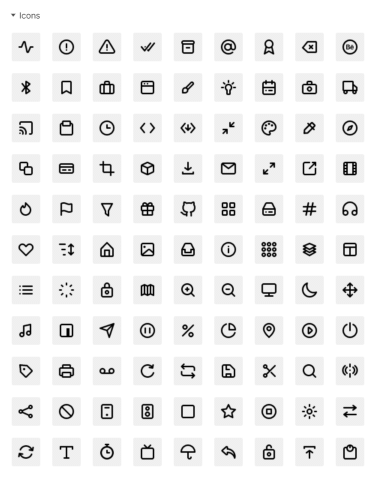 preview symbols